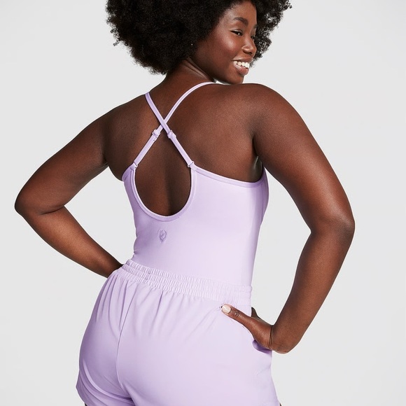 PINK Victoria's Secret Lilac Romper - Picture 2 of 8